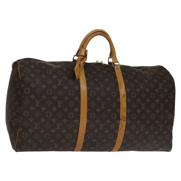LOUIS VUITTON Monogram Keepall 60 Boston Bag M41422 - Picture 1 of 16